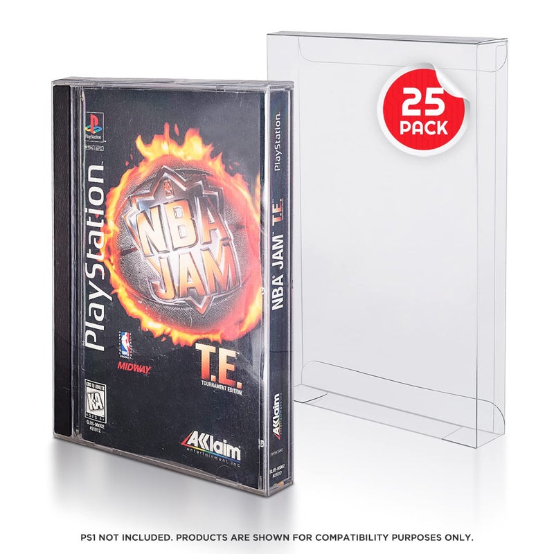 EVORETRO Game Box Protector for Sega CD, Saturn & Sony PS1 Longbox Games - 0.40MM Thick Bulk retail bags game cases. Retro gaming console partner for retro game system collection (pack of 25) - Image 3